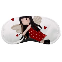 Cupid Girl Sleeping Masks by Valentinaart