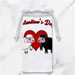 Valentines day - Sheep  Jewelry Bag Back