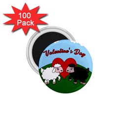 Valentines Day - Sheep  1 75  Magnets (100 Pack)  by Valentinaart