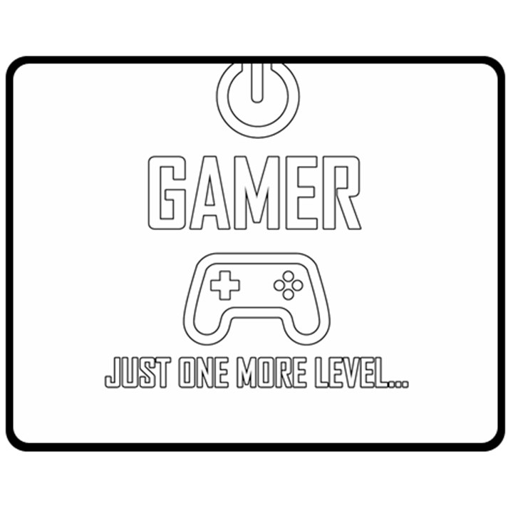 Gamer Double Sided Fleece Blanket (Medium) 