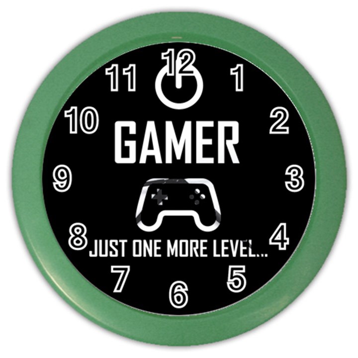 Gamer Color Wall Clocks