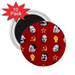 Communist Leaders 2 25  Magnets (10 Pack)  by Valentinaart