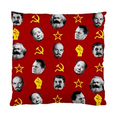 Communist Leaders Standard Cushion Case (one Side) by Valentinaart