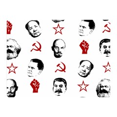 Communist Leaders Double Sided Flano Blanket (mini)  by Valentinaart