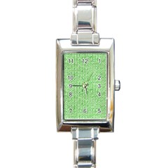 Knittedwoolcolour2 Rectangle Italian Charm Watch by snowwhitegirl