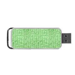 Knittedwoolcolour2 Portable Usb Flash (one Side) by snowwhitegirl