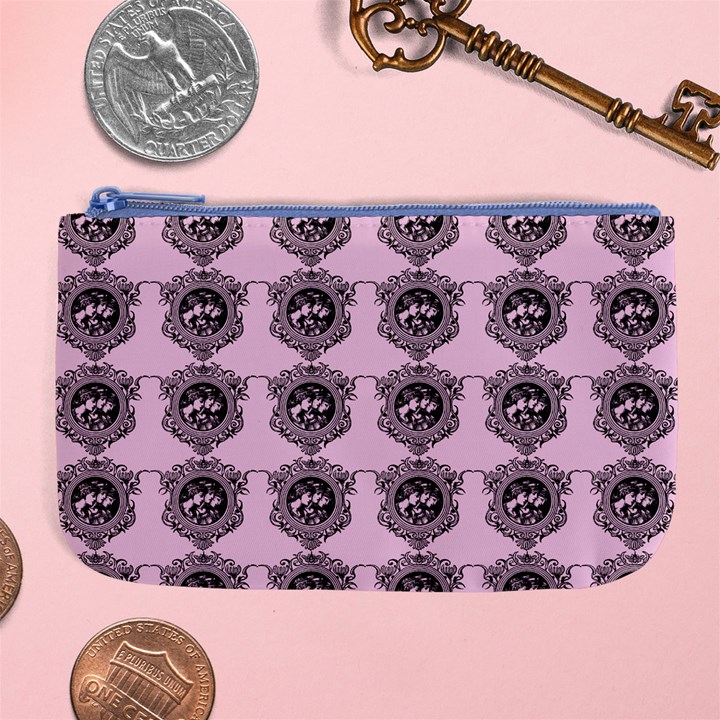 Three Women Pink Large Coin Purse