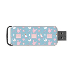 Baby Pattern Portable Usb Flash (one Side) by snowwhitegirl