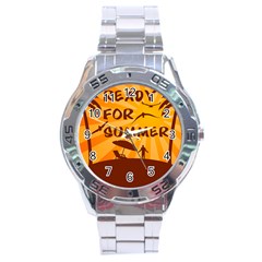 Ready For Summer Stainless Steel Analogue Watch by Melcu