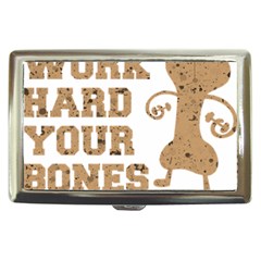 Work Hard Your Bones Cigarette Money Cases by Melcu