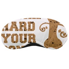 Work Hard Your Bones Sleeping Masks by Melcu