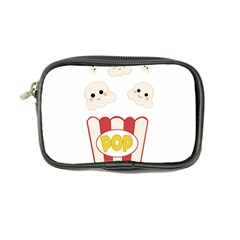 Cute Kawaii Popcorn Coin Purse by Valentinaart