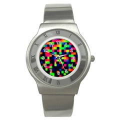 Squares Stainless Steel Watch by dawnsiegler