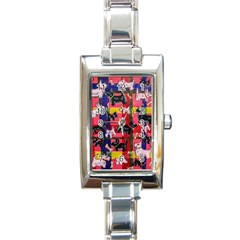 Scotties Rectangle Italian Charm Watch by dawnsiegler