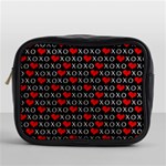 XOXO Valentines day pattern Mini Toiletries Bags Front