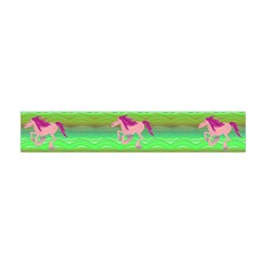 Rainbow Ponies Flano Scarf (mini) by CosmicEsoteric