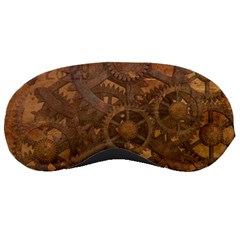 Background Steampunk Gears Grunge Sleeping Masks by Nexatart