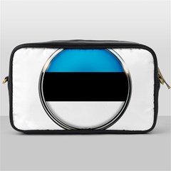 Estonia Country Flag Countries Toiletries Bags by Nexatart