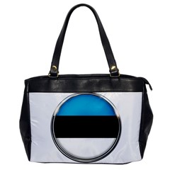 Estonia Country Flag Countries Office Handbags by Nexatart