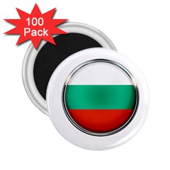 Bulgaria Country Nation Nationality 2 25  Magnets (100 Pack)  by Nexatart