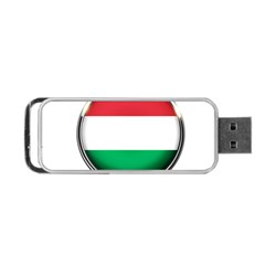 Hungary Flag Country Countries Portable Usb Flash (two Sides) by Nexatart