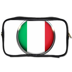 Italy Country Nation Flag Toiletries Bags 2-side by Nexatart