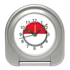 Monaco Or Indonesia Country Nation Nationality Travel Alarm Clocks by Nexatart