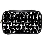 Yoga pattern Toiletries Bags 2-Side Back