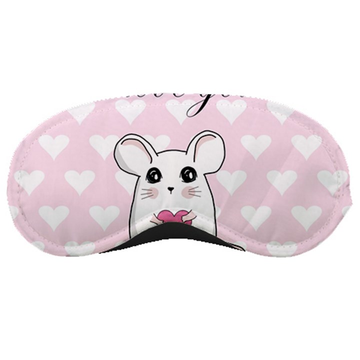 Cute mouse - Valentines day Sleeping Masks