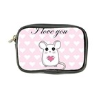 Cute mouse - Valentines day Coin Purse Front