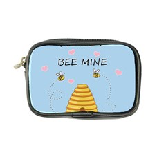 Bee Mine Valentines Day Coin Purse by Valentinaart