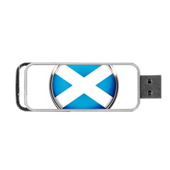 Scotland Nation Country Nationality Portable Usb Flash (two Sides) by Nexatart