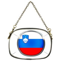 Slovenia Flag Mountains Country Chain Purses (one Side)  by Nexatart