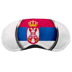 Serbia Flag Icon Europe National Sleeping Masks by Nexatart