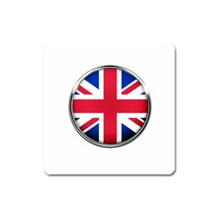 United Kingdom Country Nation Flag Square Magnet by Nexatart