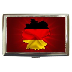 Germany Map Flag Country Red Flag Cigarette Money Cases by Nexatart