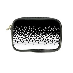 Flat Tech Camouflage Black And White Coin Purse by jumpercat