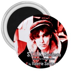 Valerie Solanas 3  Magnets by Valentinaart