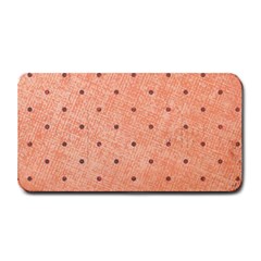 Dot Peach Medium Bar Mats by snowwhitegirl