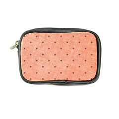 Dot Peach Coin Purse by snowwhitegirl