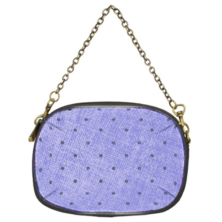 Dot Blue Chain Purses (One Side) 