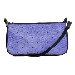 Dot Blue Shoulder Clutch Bags by snowwhitegirl