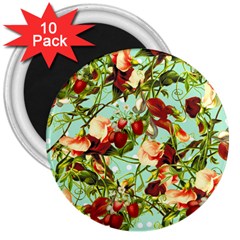 Fruit Blossom 3  Magnets (10 Pack)  by snowwhitegirl