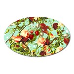 Fruit Blossom Oval Magnet Front