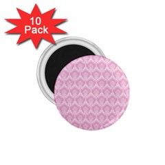 Damask Pink 1 75  Magnets (10 Pack)  by snowwhitegirl