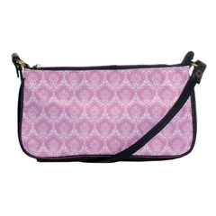 Damask Pink Shoulder Clutch Bags by snowwhitegirl