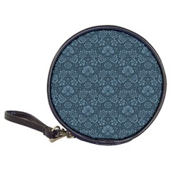 Damask Blue Classic 20-cd Wallets by snowwhitegirl