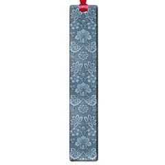 Damask Blue Large Book Marks by snowwhitegirl