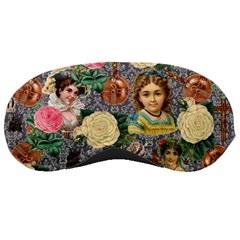 Damask Religious Victorian Grey Sleeping Masks by snowwhitegirl