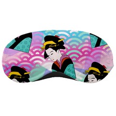 Japanese Abstract Sleeping Masks by snowwhitegirl